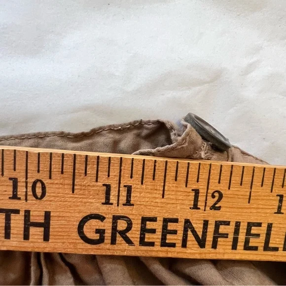 United Colors Of Benetton 100% Cotton Brown Full Skirt - Picture 8 of 9